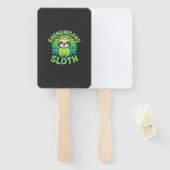 Faultier St Patricks Day Faultier Schelmereien Süß Fächer (Vorne und Hinten)