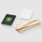 Faultier St Patricks Day Faultier Schelmereien Süß Fächer (Non-assembled)