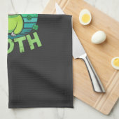 Faultier St Patricks Day Faultier Streiche Süße An Geschirrtuch (Viertel Falte)