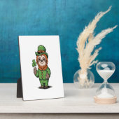 Faultier St. Patrick's Day Irisches Glück Fotoplatte (Seite)