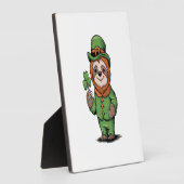 Faultier St. Patrick's Day Irisches Glück Fotoplatte (Seite)