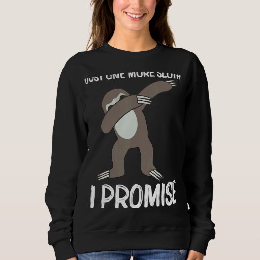 Faultier Sweatshirt (Vorderseite)