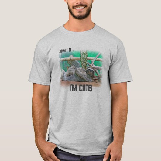 Faultier T-Shirt (Vorderseite)
