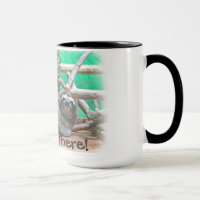 Faultier-Tasse - Häng rein!