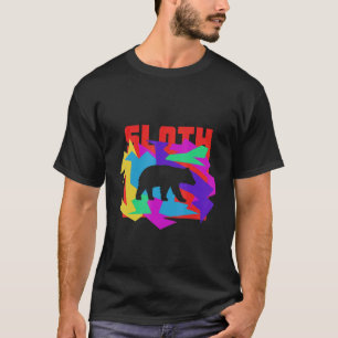 Faultier Tier Mosaik Puzzle T-Shirt