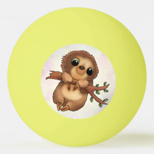Faultier Tischtennisball