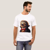 Faultier Vampir Klassik T-Shirt (Vorne ganz)