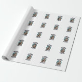 Faultier vor Kaffee Sublimation Geschenkpapier (Ungerollt)
