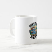 Faultier-Wanderteam Eile nicht Sei glücklich Genie Kaffeetasse (Vorderseite Links)