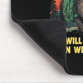 Faultier-Wanderteam Lustiger Langsamer Trek Natur- Mousepad (Ecke)