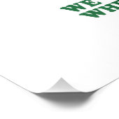 Faultier-Wanderteam Lustiges Bergwanderclub Poster (Ecke)