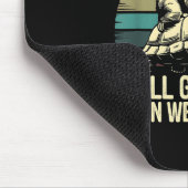 Faultier-Wanderteam Na ja, da sind wir eben lustig Mousepad (Ecke)