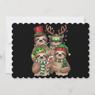 Faultier Weihnachten Fröhliche Faultiermas Faultie