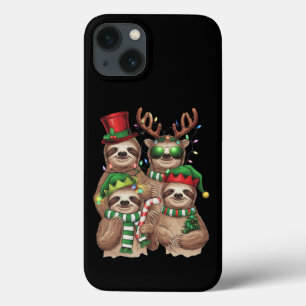 Faultier Weihnachten Fröhliche Faultiermas Faultie Case-Mate iPhone Hülle
