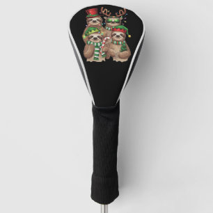 Faultier Weihnachten Fröhliche Faultiermas Faultie Golf Headcover