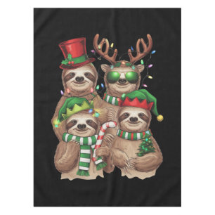Faultier Weihnachten Fröhliche Faultiermas Faultie Tischdecke