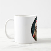 Faultier Weihnachten Kaffeetasse (Links)