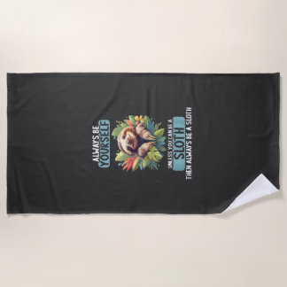 Faultiere Faultier T-Shirt Strandtuch