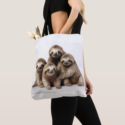 Faultiere Hintergrunddesign Tasche (Von Nahem)