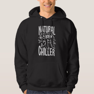 Faultiere Natürlich Geborener Chiller Süßes Faules Hoodie