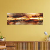 Faultline of Light Leinwanddruck (Insitu (Wohnzimmer))