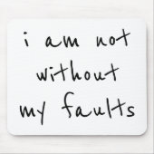 Faults Maus-Pad Mousepad (Vorne)