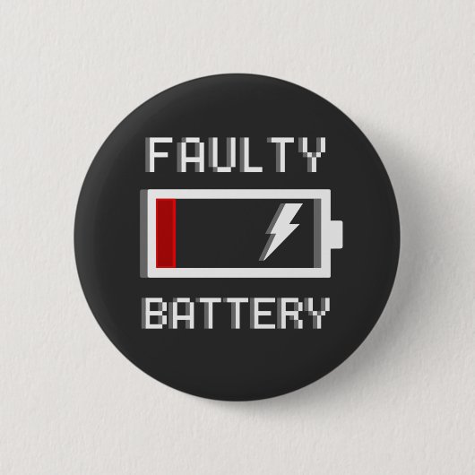 Faulty Battery Button (Vorderseite)