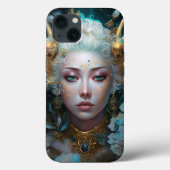 Faun Elf Woman Fantasy Art Case-Mate iPhone Hülle (Rückseite)