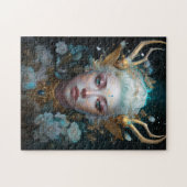 Faun Elf Woman Fantasy Art Puzzle (Horizontal)