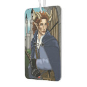 Faun gehörnter Fae Fantasy Autolufterfrischer (Links)