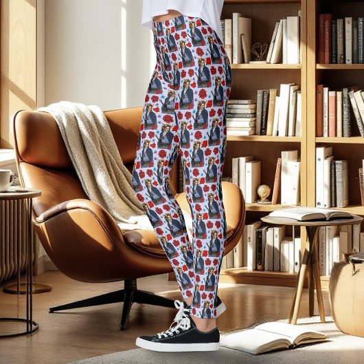 Faun gehörnter Fae Fantasy  Leggings