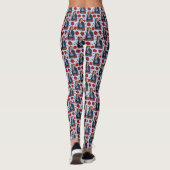 Faun gehörnter Fae Fantasy  Leggings (Rückseite)