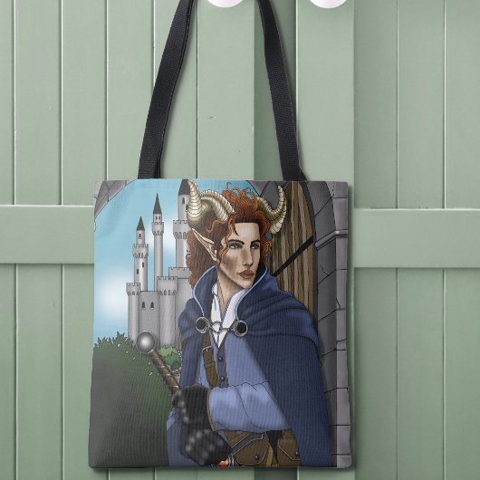 Faun gehörnter Fae Fantasy Tasche