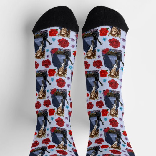 Faun Horned Fae Fantasy  Socken (Oben)