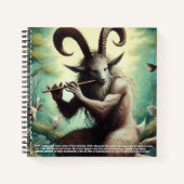 Faun - Pan Hardcover Notizblock (Vorderseite)