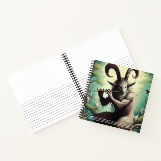 Faun - Pan Hardcover Notizblock (Innenseite)