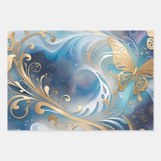 Fauna 1 - 001 geschenkpapier set (Vorderseite 3)