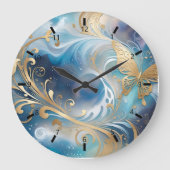 Fauna 1 - 001 große wanduhr (Vorderseite)