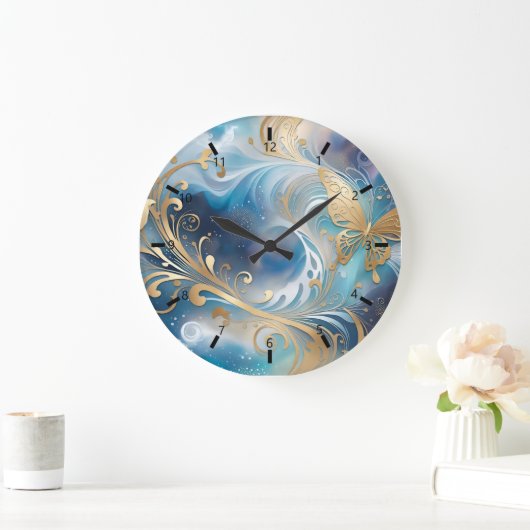 Fauna 1 - 001 große wanduhr (Zuhause)