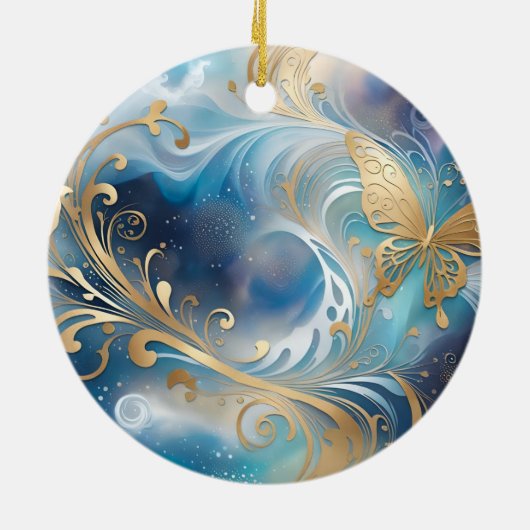 Fauna 1 - 001 keramik ornament (Hinten)