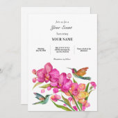 Fauna minimalistisch einladung (Vorne/Hinten)