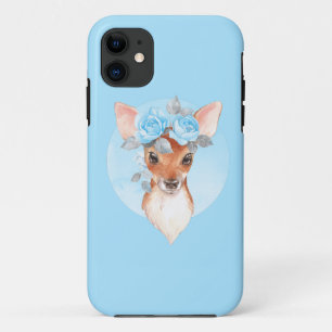 Fauna und blaue Rose iPhone 11 Hülle