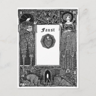 Faust 001 postkarte