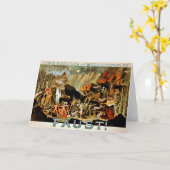 Faust 1887 - Grußkarte Karte (Gelbe Blume)