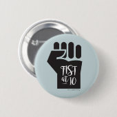 Faust bei Knopf 10 Button (Vorne & Hinten)