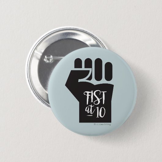 Faust bei Knopf 10 Button (Vorne & Hinten)