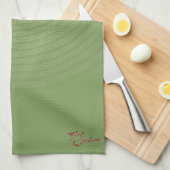 Faust des Küchen-offiziellen Tees Towl Küchentuch (Viertel Falte)