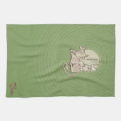 Faust des Küchen-offiziellen Tees Towl Küchentuch (Horizontal)