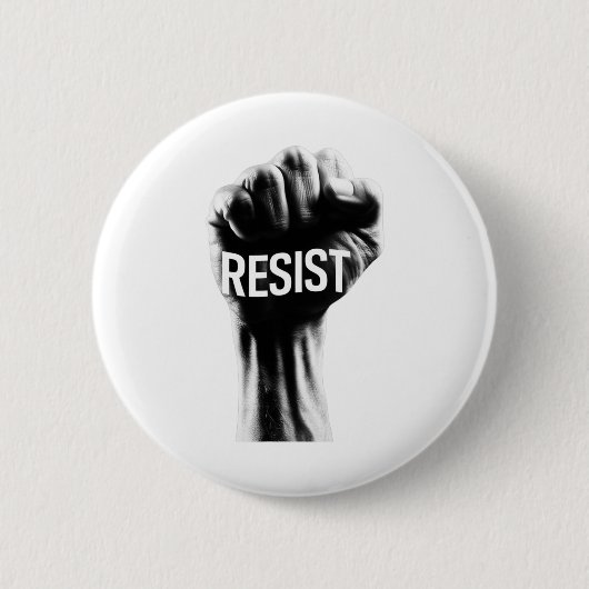 Faust halten button (Vorderseite)