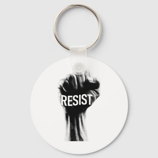 Faust halten schlüsselanhänger (Vorderseite)